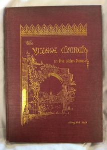 The cover of 'The Village Church in the Olden Time'