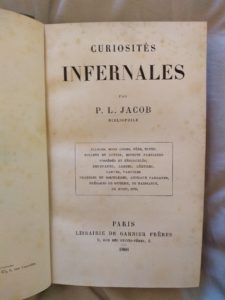 The title page of a book