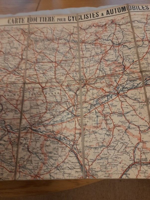cycling map