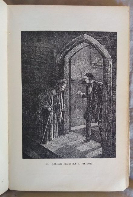 Illustrated plate from '...Edwin Drood'
