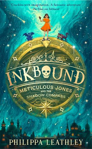 The cover of the book Meticulous Jones and the shadow compass by Philippa Leathley